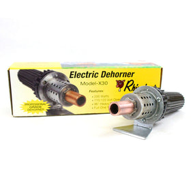 Rhinehart Devel Dehorner Electric X-30 front view with ergonomic grip for comfortable operation.