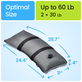 Rhino Basemate 600D reinforced fabric ensures long-lasting durability outdoors.
