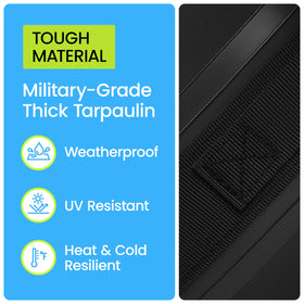 Rhino BaseMate durable weather-resistant material supports year-round use.