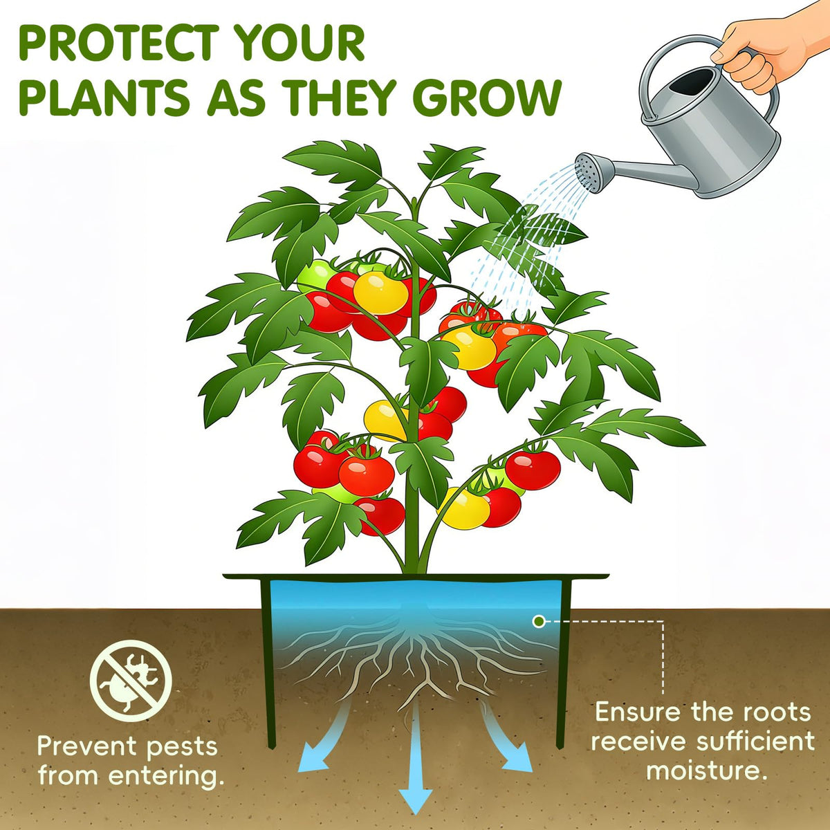 Rhino Valley easy in-soil installation enables quick setup with minimal effort