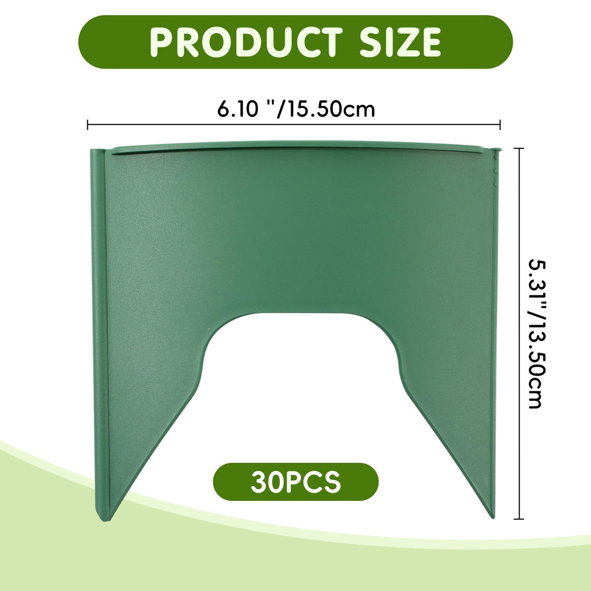 Rhino Valley PP UV-resistant material highlights durable rings for outdoor gardens