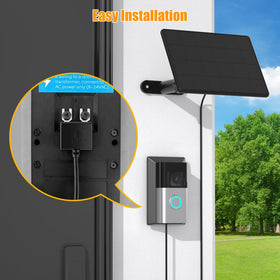 Rhorawill 9.8 ft cable included for flexible doorbell placement
