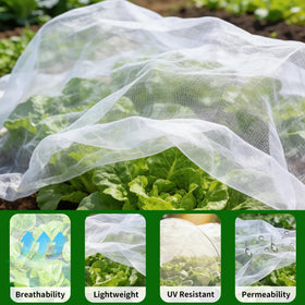 RHOttbiy greenhouse application over raised beds for controlled protection.
