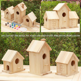 RHSLRL bird house kit is easy to assemble, ideal for family projects