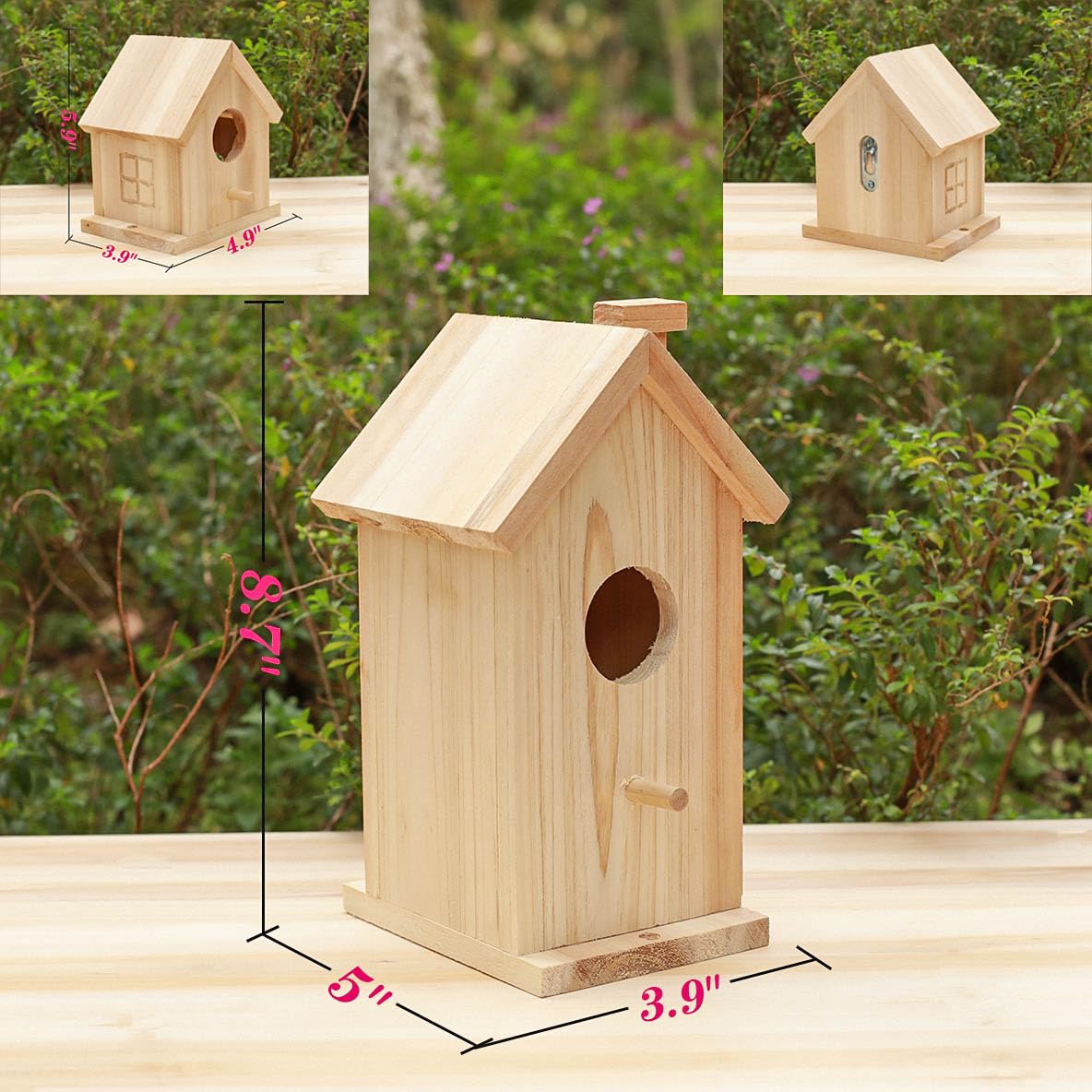 RHSLRL kit comes with sturdy hanging hardware for secure outdoor display