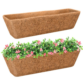 Riare coconut liner 2-pack packaging ready for easy storage and quick planter setup.