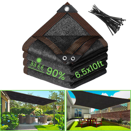 Riare 90% shade cloth over a garden bed providing cooler shade.