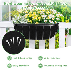 Riare anti-nesting liner protects outdoor spaces while keeping soil contained