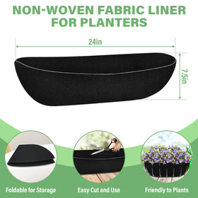 Riare black felt close-up highlights durable fabric and tight weave
