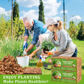 Riare Coco Chips mixed with perlite improves soil texture
