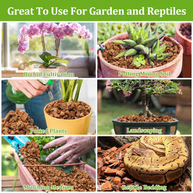 Riare Coco Chips mulch usage for indoor and outdoor plants