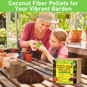 Riare coco coir versatile for vegetables and herbs in pots or beds
