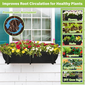Riare liners shown for indoor and outdoor garden applications.