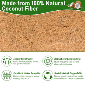 Riare natural coconut fiber close-up highlighting durable, renewable material.