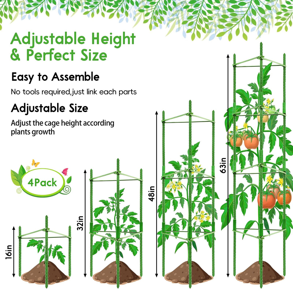 Riare pointed plastic core stakes ease soil placement