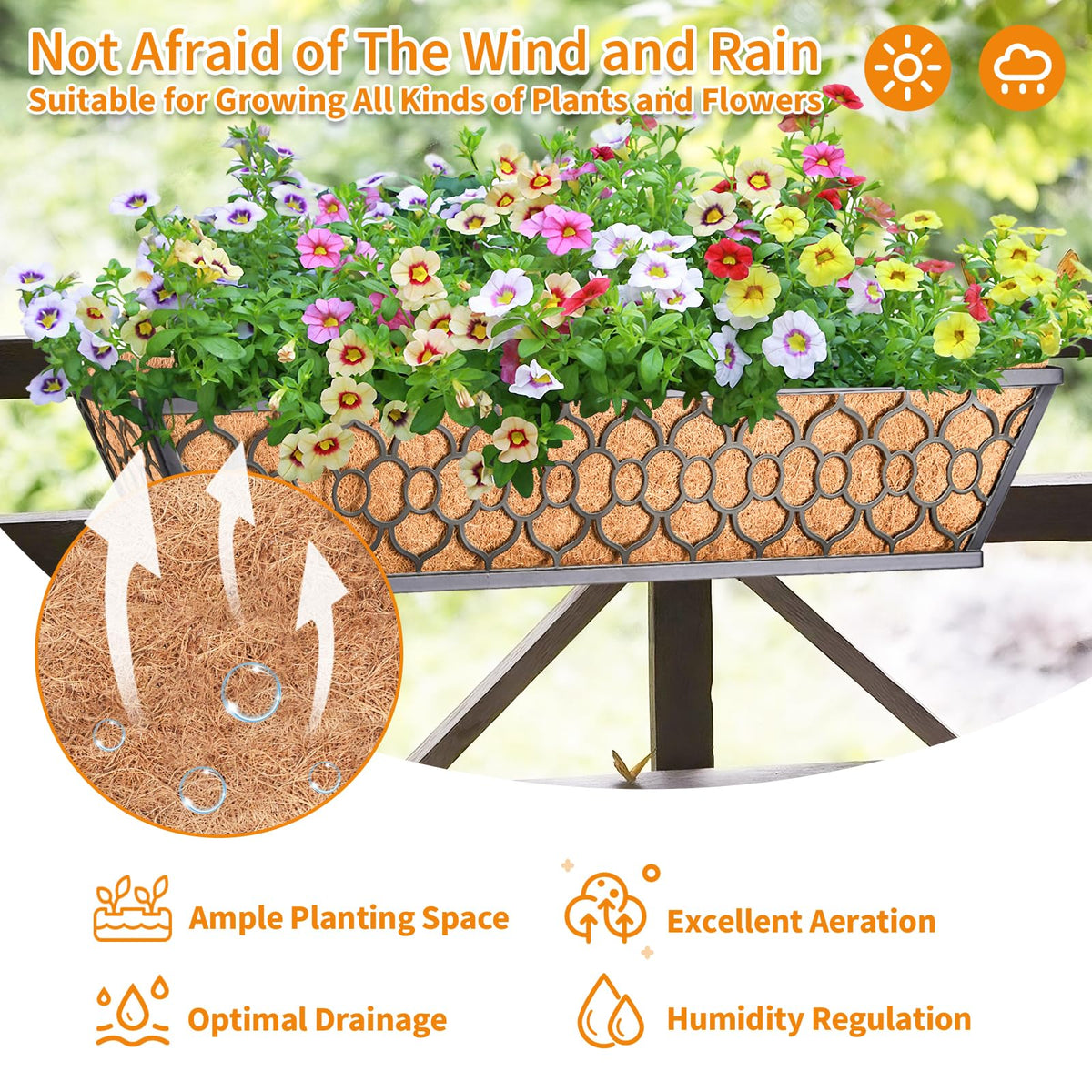 Riare versatile planter suitable for flowers herbs and vegetables