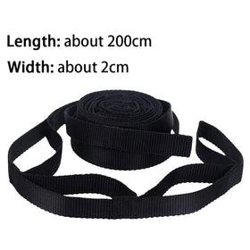 RICH adjustable buckle on hammock strap for secure hang