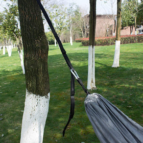 RICH tree-friendly hammock straps protect bark during use