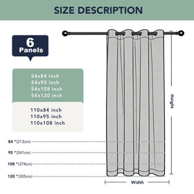 RichSets machine-washable outdoor curtains for easy care