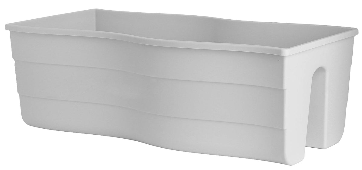 Ridge Rail planter shows easy planting with layering design.