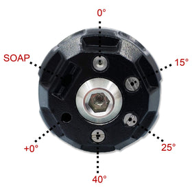 RIDGE WASHER 6-in-1 nozzle 25-degree spray for mid-range cleaning tasks