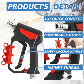 RIDGE WASHER durable engineering plastic body with stainless steel internals