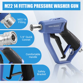 RIDGE WASHER high-pressure hose withstands 3600 PSI for tough drains.