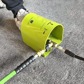 RIDGE WASHER sewer jetter kit supports up to 4000 PSI and 8 GPM.