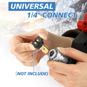 RIDGE WASHER quick connector 15 mm compatibility for versatile setups