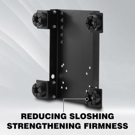 RIDGE WASHER skid plate with defined dimensions and weight for fitment planning.