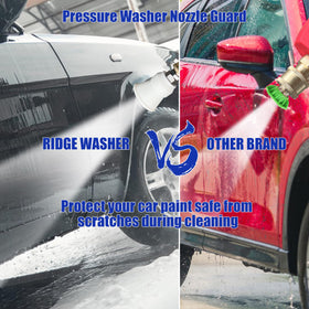 RIDGE WASHER 0-degree nozzle for precision cleaning of tight areas.