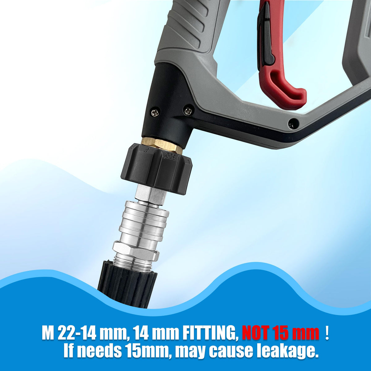 RIDGE WASHER stainless steel M22-14mm fitting ensures sturdy fittings.