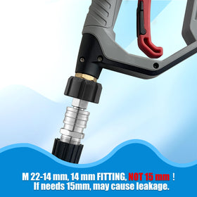 RIDGE WASHER stainless steel M22-14mm fitting ensures sturdy fittings.