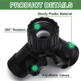 Rierdge ABS plastic construction resists rust and fading for durable outdoor use.