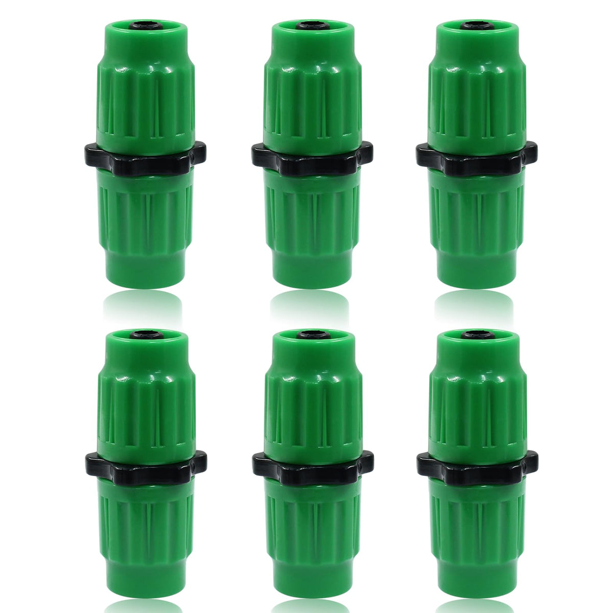 Rierdge expandable hose repair kit components laid out for quick do-it-yourself fixes