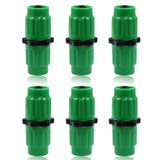 Rierdge 6 Sets Expandable Hose Repair Kit – Dual-Channel Connectors for 3/4-inch & 5/8-inch Hoses
