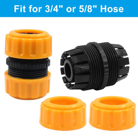 Rierdge leak-proof connection for reliable hose joining.