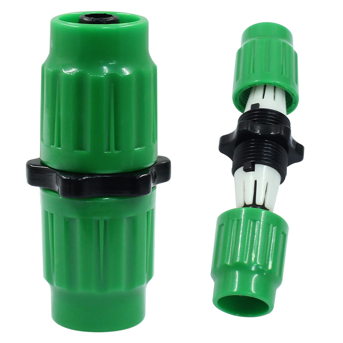 Rierdge hoses fit standard 3/4-inch and 5/8-inch sizes for universal use