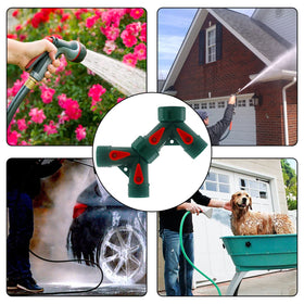 Rierdge water flow control valves let you tailor watering intensity.