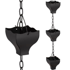 Rifachua rain chain decorates gardens and patios, making a thoughtful gift