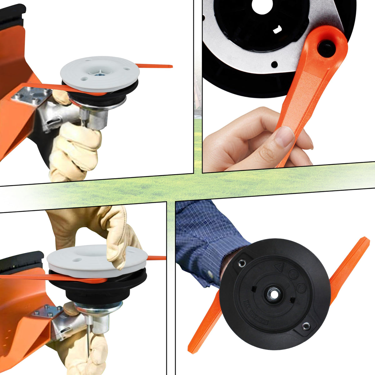 Heavy-duty construction supports tough yard trimming sessions