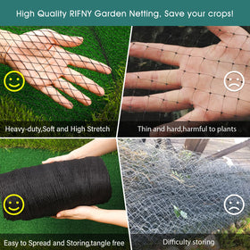 RIFNY netting protects fruit and flowers from birds and pests