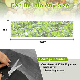 RIFNY netting installation with stakes and weights is quick and secure