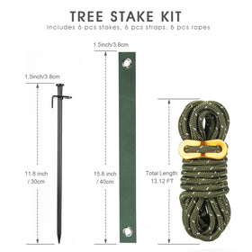 RIFNY kit used for securing tents and canopies outdoors