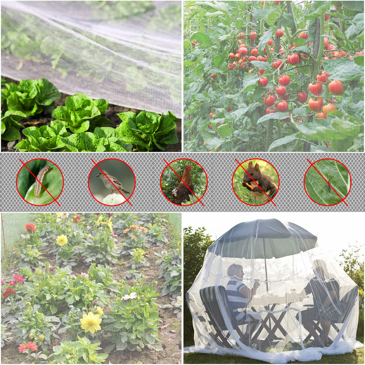 RIFNY ultra-fine mesh close-up shows tiny openings for pest protection