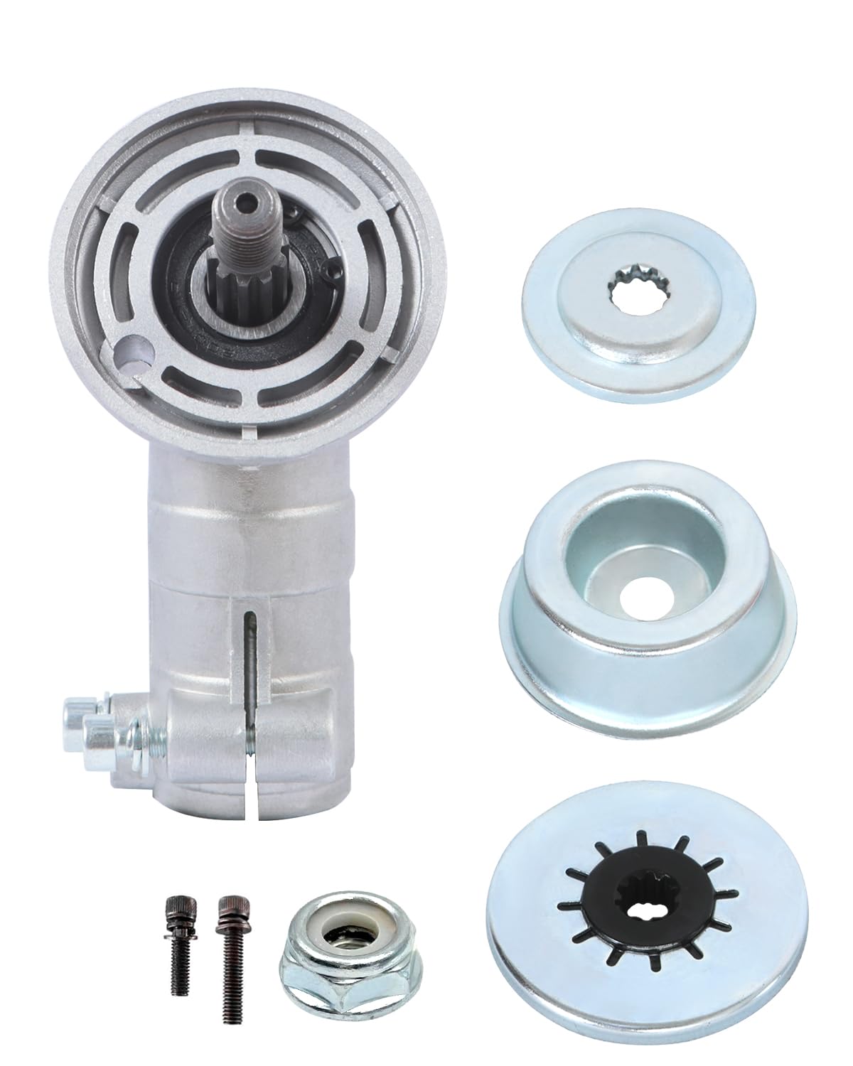 Rigshru thrust plate kit shown with components for alignment