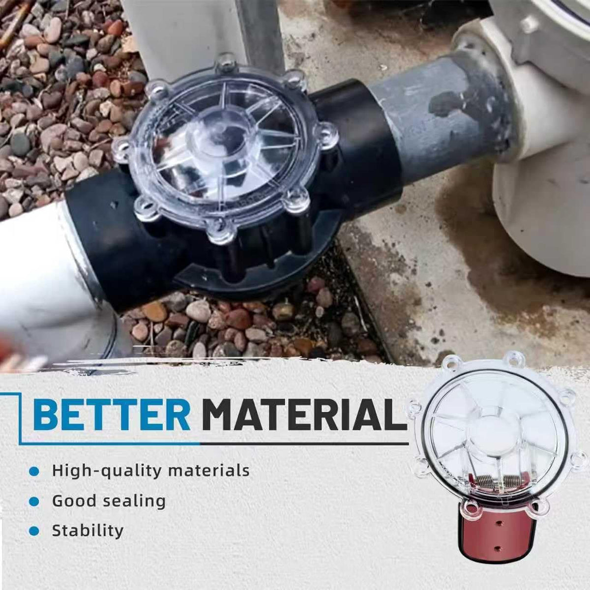 RILDWO 7451 flapper included for quick installation