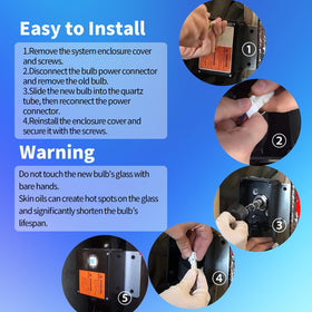 RILDWO 2012+ spa bulb compatible with J-200/J-300/J-400 models
