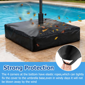 Anti-UV treatment protects the base from sun exposure and fading.