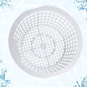 RimCereal 8928 pool skimmer basket top view highlights debris-catching design.